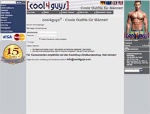 Tablet Screenshot of grosshandel.cool4guys.com