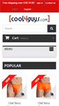 Mobile Screenshot of cool4guys.com